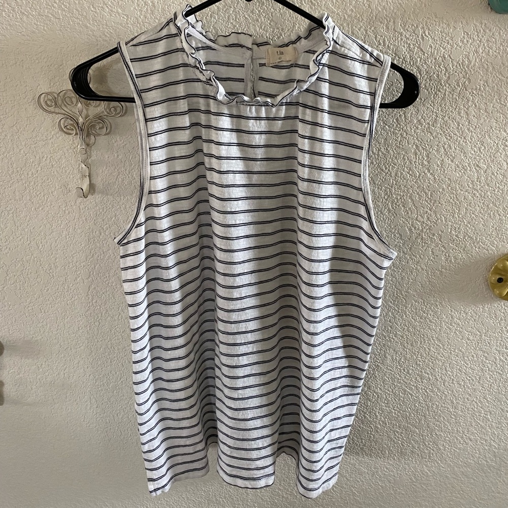 Anthropologie striped tank